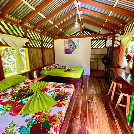 Alouatta Lodge And Canopy Cahuita Exterior photo