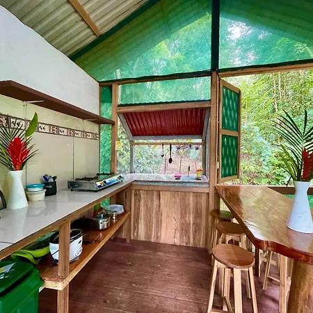Alouatta Lodge And Canopy Cahuita Exterior photo